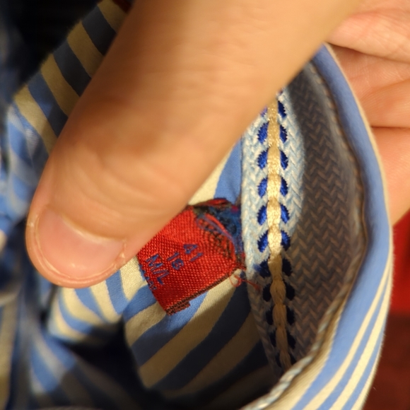 Robert Graham Classic Fit Multicolor striped Button Down Shirt Flip Cuff Men's L - Picture 6 of 8